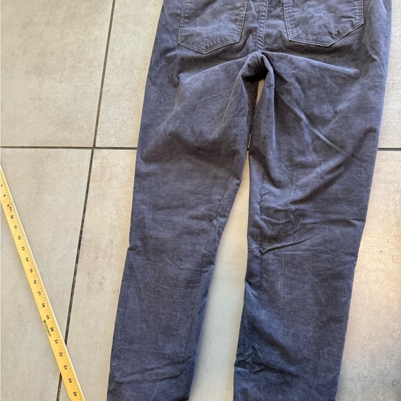 🔥 4 for $20 DEAL 🔥GAP High Rise Grey Corduroy Skinny Leggings Pants Sz 8/29T - Picture 12 of 12